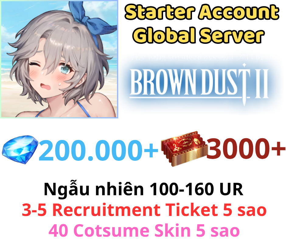 Brown Dust 2 200K+ Gem